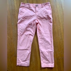 Ann Taylor Loft Stretch Chinos Peach Size 8 EUC
